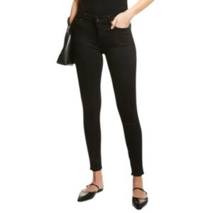 7 For All Mankind Faux Suede Look Skinny Jeans